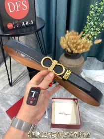 Streetwear Belt Ferragamo 319369 size:3.5cm