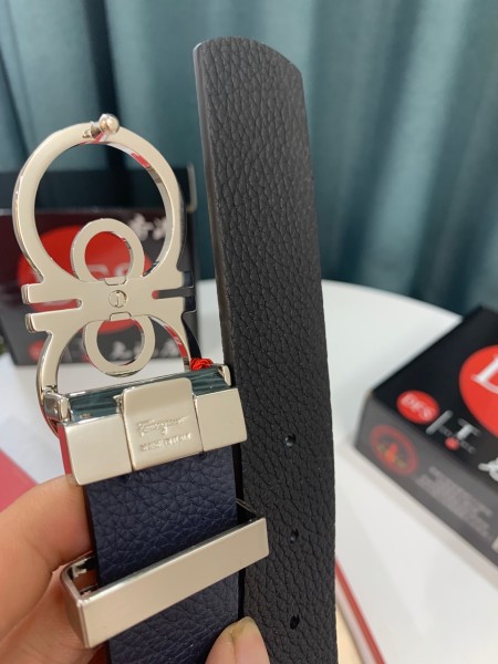 Streetwear Belt Ferragamo 319228 size:3.5cm