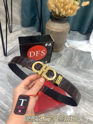 Streetwear Belt Ferragamo 319331 size:3.5cm