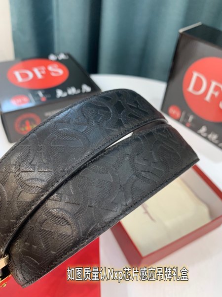 Streetwear Belt Ferragamo 319285 size:3.5cm