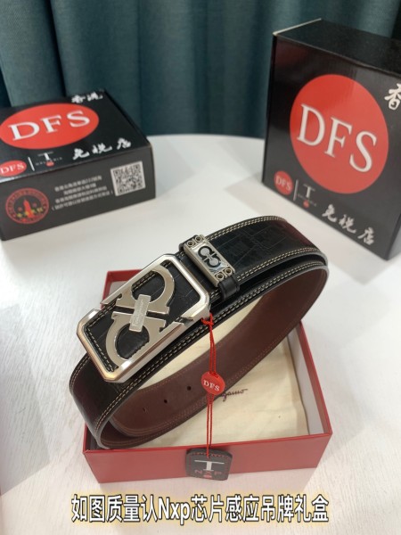 Streetwear Belt Ferragamo 319272 size:3.5cm