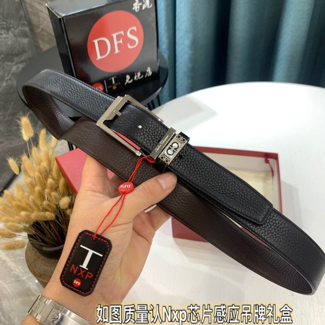 Streetwear Belt Ferragamo 319429 size:3.5cm