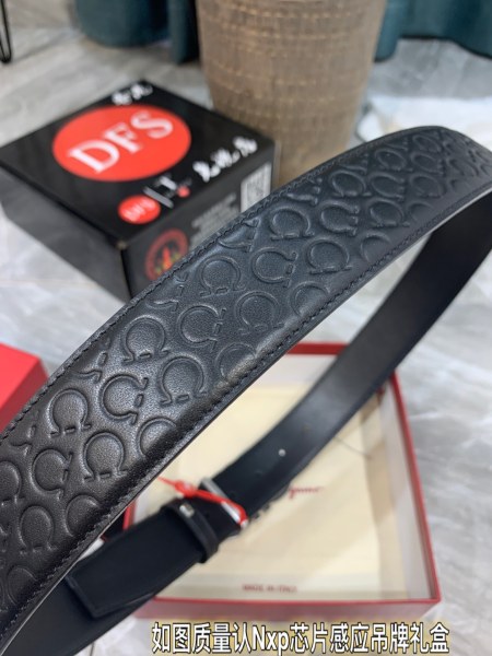 Streetwear Belt Ferragamo 319357 size:3.5cm