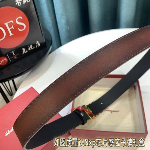 Streetwear Belt Ferragamo 319424 size:3.5cm