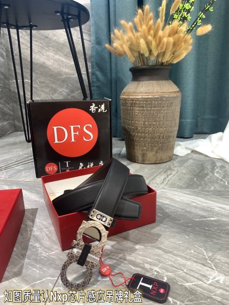 Streetwear Belt Ferragamo 319383 size:3.5cm