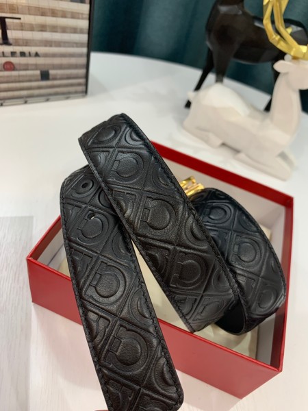 Streetwear Belt Ferragamo 319184 size:3.5cm