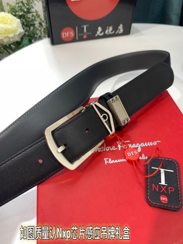 Streetwear Belt Ferragamo 319247 size:3.5cm