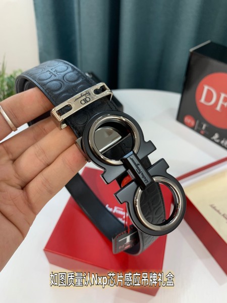 Streetwear Belt Ferragamo 319287size:3.5cm