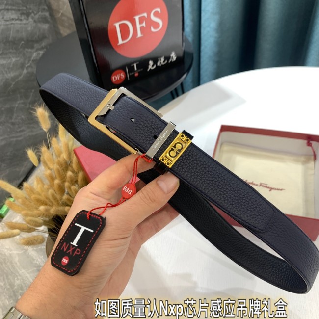 Streetwear Belt Ferragamo 319428 size:3.5cm