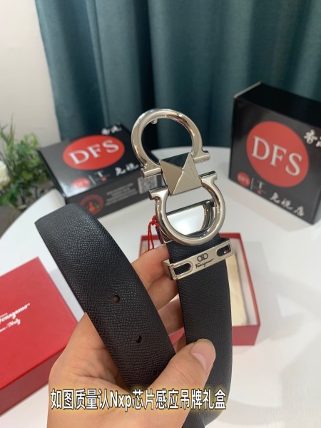 Streetwear Belt Ferragamo 319236 size:3.5cm