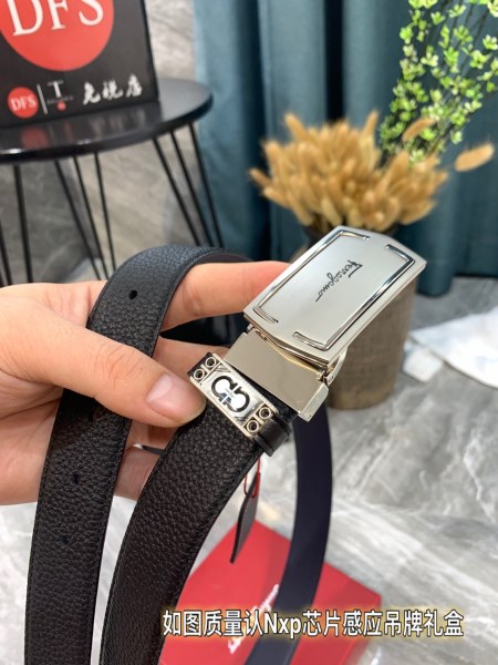 Streetwear Belt Ferragamo 319315 size:3.5cm