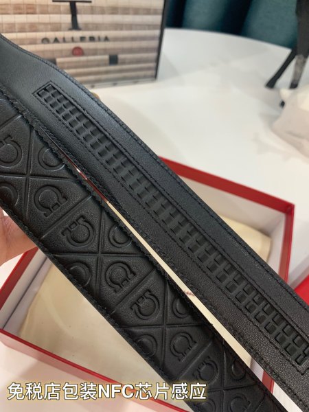 Streetwear Belt Ferragamo 319188 size:3.5cm