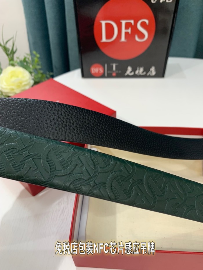 Streetwear Belt Ferragamo 319224 size:3.5cm