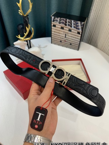 Streetwear Belt Ferragamo 319191 size:3.5cm