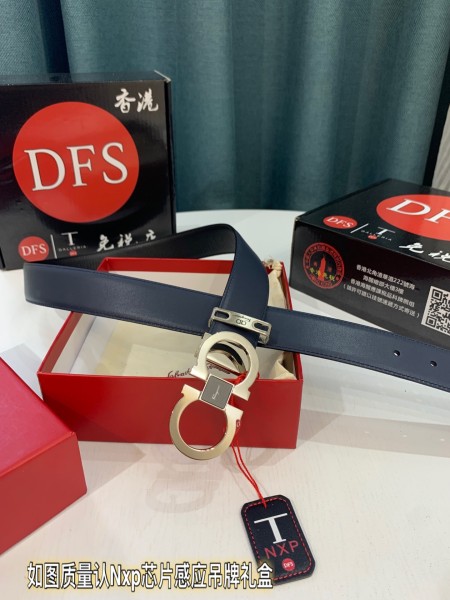 Streetwear Belt Ferragamo 319240 size:3.5cm