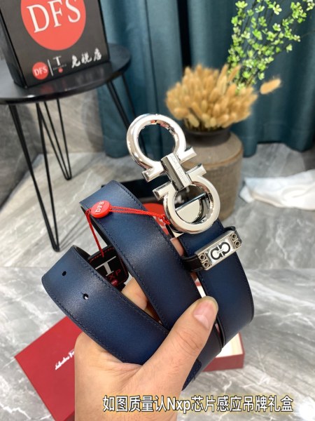 Streetwear Belt Ferragamo 319300 size:3.5cm