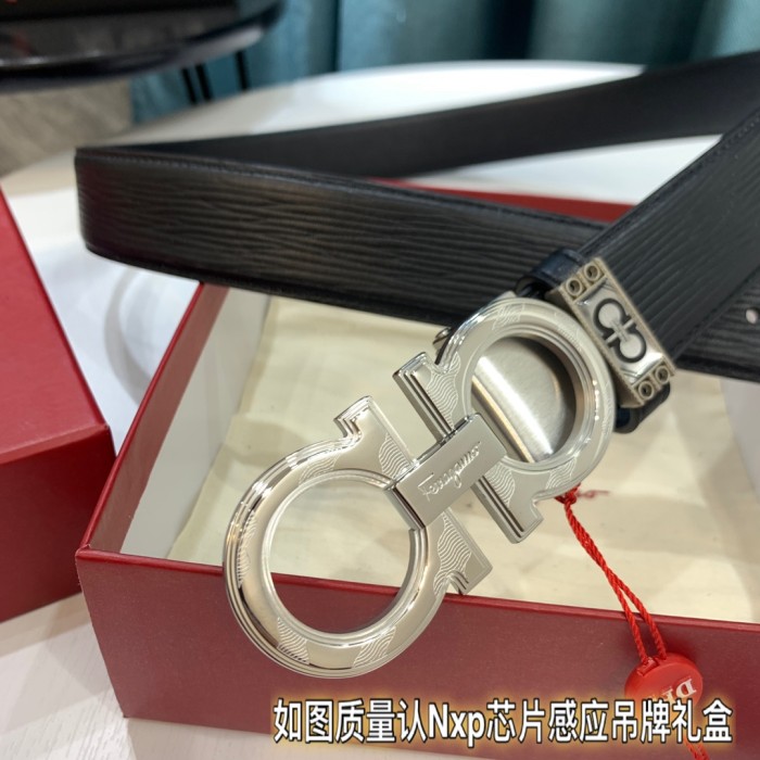 Streetwear Belt Ferragamo 319421 size:3.5cm