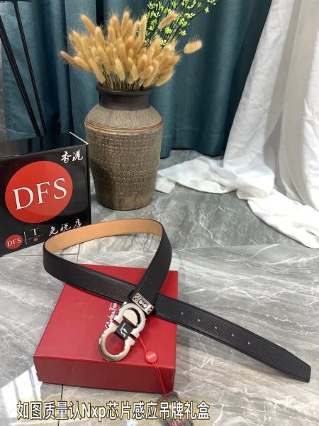 Streetwear Belt Ferragamo 319310 size:3.5cm