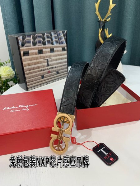 Streetwear Belt Ferragamo 319200 size:3.5cm