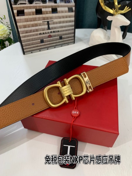 Streetwear Belt Ferragamo 319210 size:3.5cm