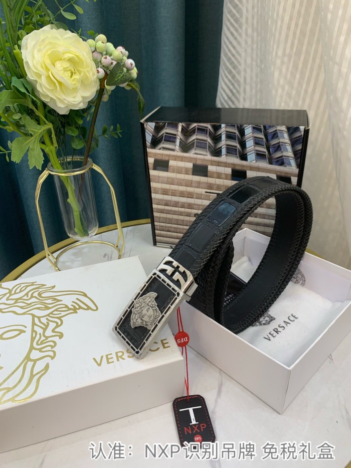 Streetwear Belt Ferragamo 319156 size:3.5cm