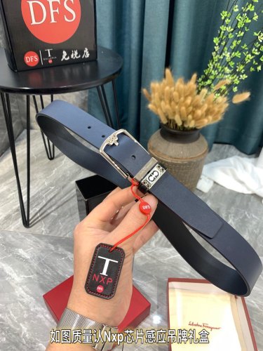 Streetwear Belt Ferragamo 319318 size:3.5cm