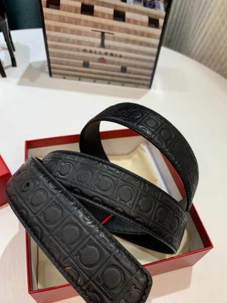 Streetwear Belt Ferragamo 319179 size:3.5cm