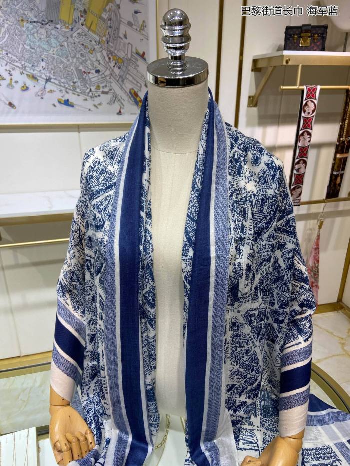Streetwear Scarf Dior 323754 SIZE:110*200cm