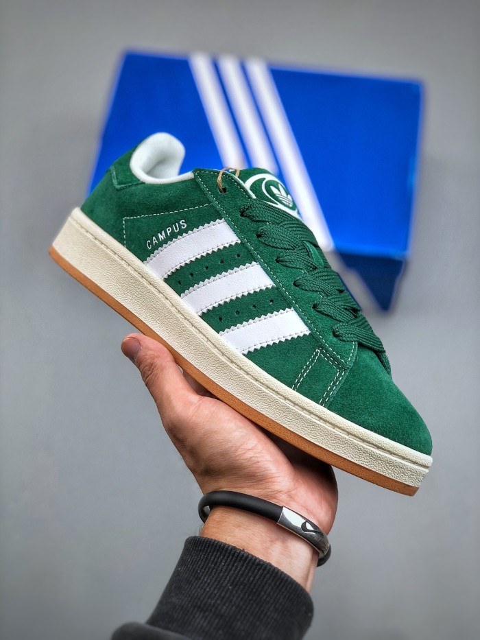 adidas Campus 00s Dark Green Cloud White
