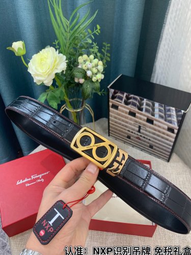 Streetwear Belt Ferragamo 319143 size:3.5cm