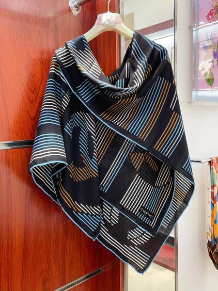 Streetwear Scarf CHANEL 323762 SIZE:140*140CM