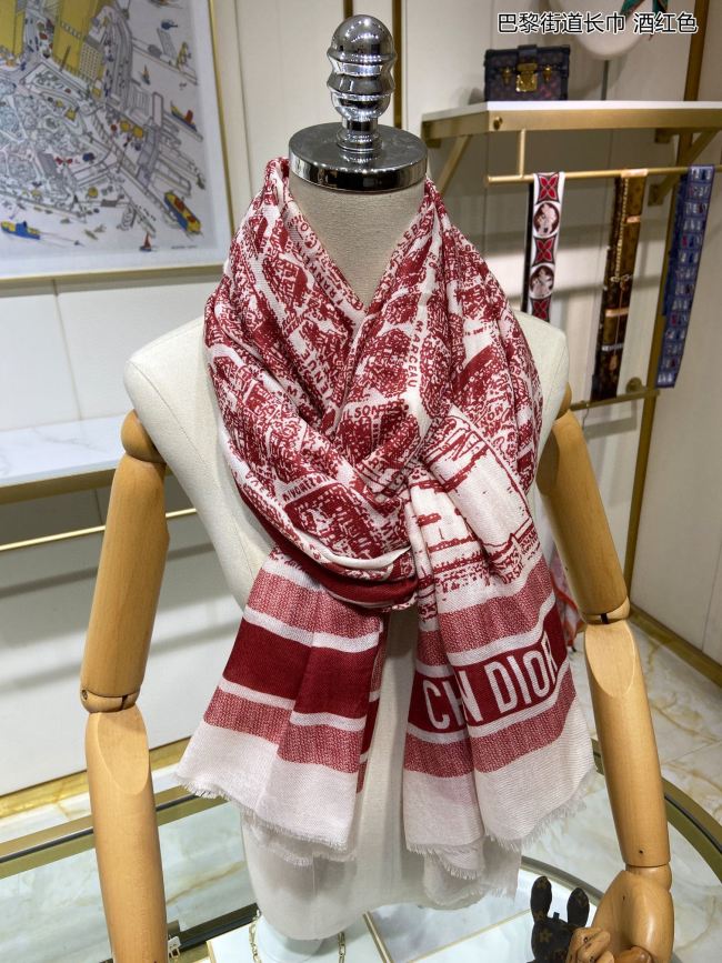 Streetwear Scarf Dior 323753 SIZE:110*200cm