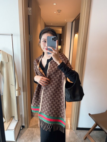 Streetwear Scarf Dior 323811 size:65.180cm