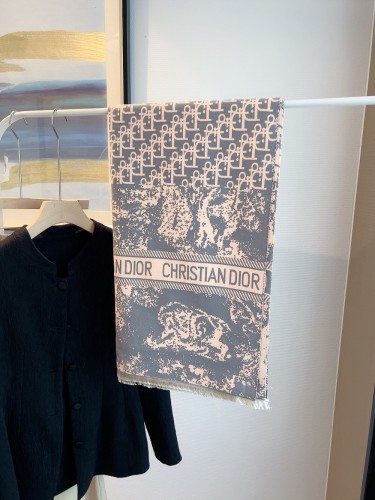 Streetwear Scarf Dior 323812 size:65.180cm