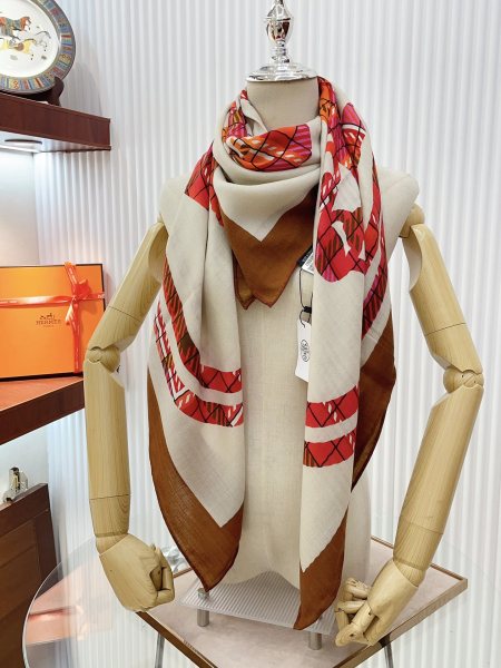 Streetwear Scarf Hermes 323764 SIZE:140cm*140cm