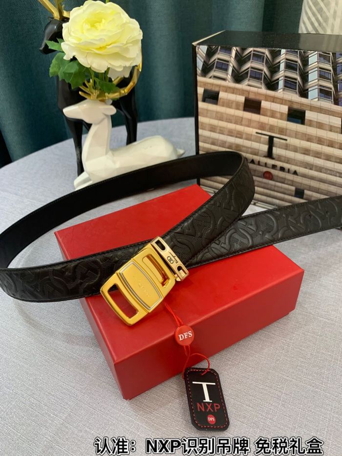 Streetwear Belt Ferragamo 319146 size:3.5cm