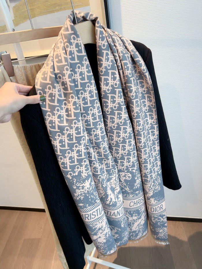 Streetwear Scarf Dior 323812 size:65.180cm