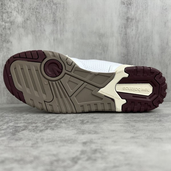 New Balance 550 Burgundy Cyan