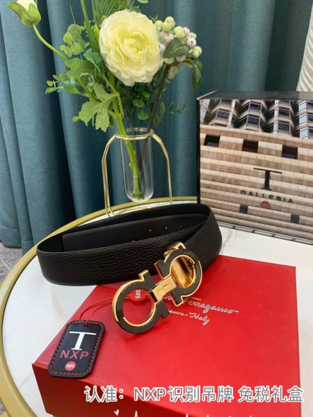 Streetwear Belt Ferragamo 319103 size:3.5cm