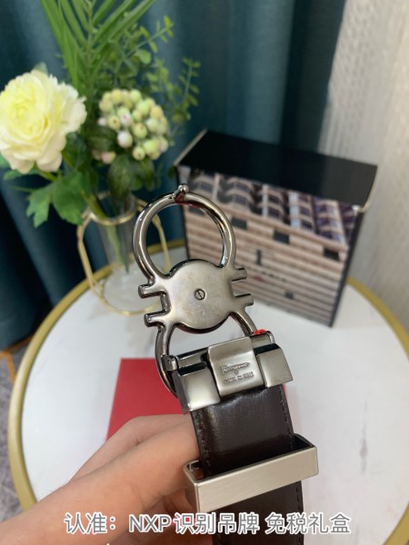 Streetwear Belt Ferragamo 319132 size:3.5cm