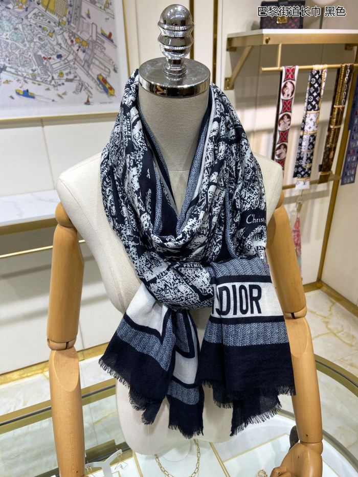 Streetwear Scarf Dior 323752 SIZE:110*200cm