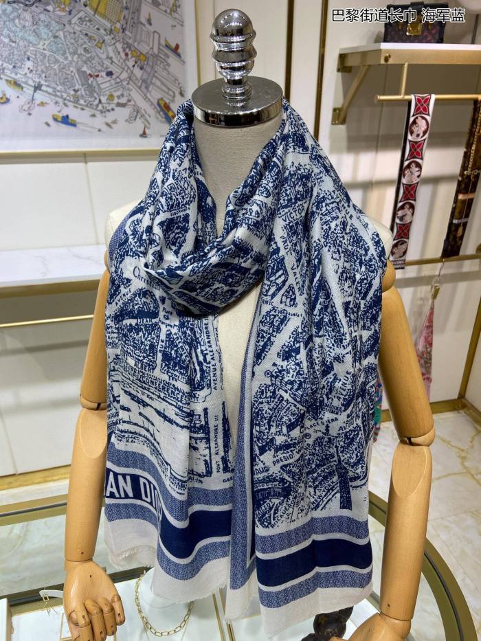 Streetwear Scarf Dior 323754 SIZE:110*200cm