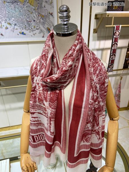 Streetwear Scarf Dior 323753 SIZE:110*200cm