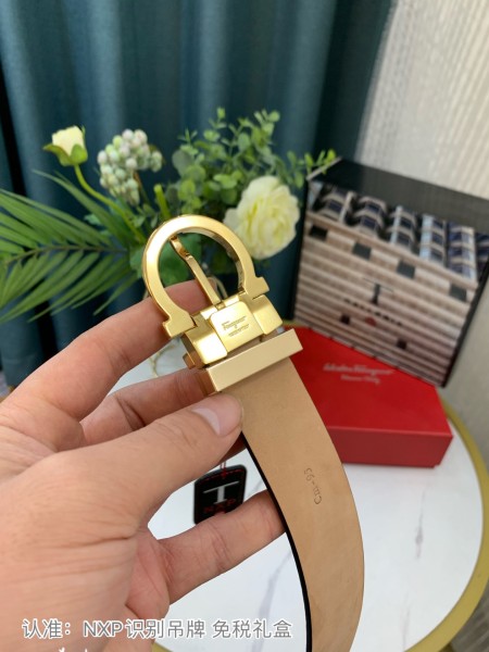 Streetwear Belt Ferragamo 319095 size:3.5cm