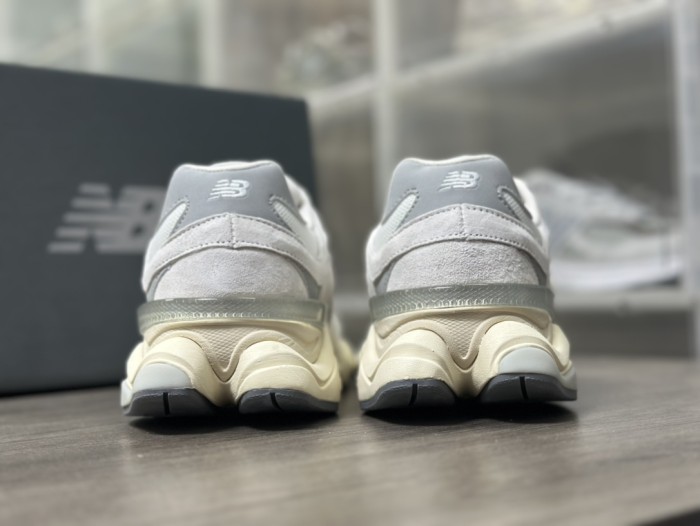 New Balance 9060 Sea Salt White