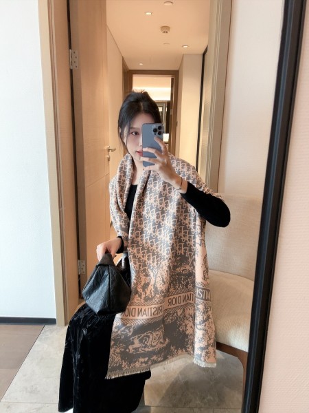 Streetwear Scarf Dior 323812 size:65.180cm