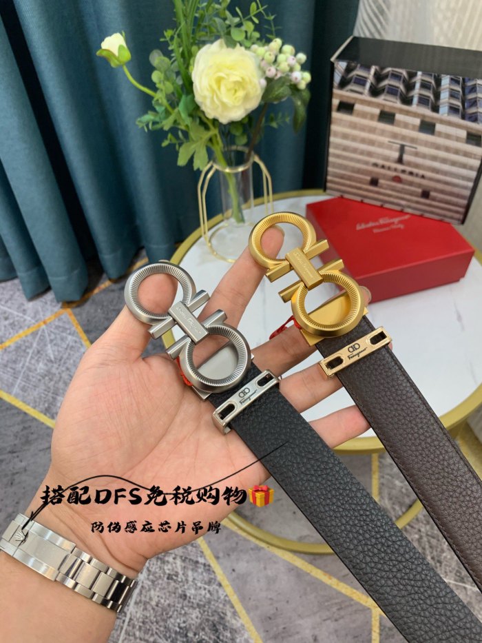 Streetwear Belt Ferragamo 319111 size:3.5cm