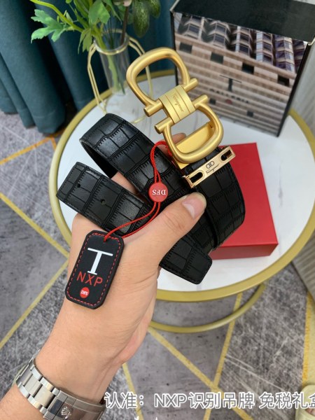 Streetwear Belt Ferragamo 319122 size:3.5cm