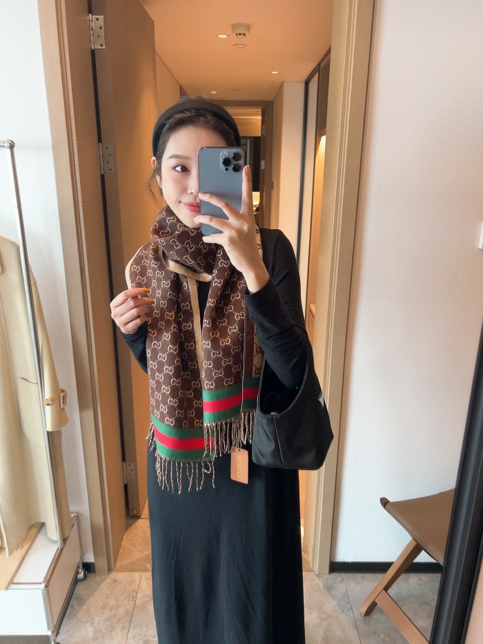 Streetwear Scarf Dior 323811 size:65.180cm