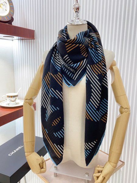Streetwear Scarf CHANEL 323762 SIZE:140*140CM